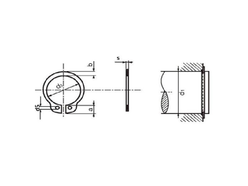 Visselect - CIRCLIPS EXTERIEURS TYPE 81 DIN 471 - NFE 22 163